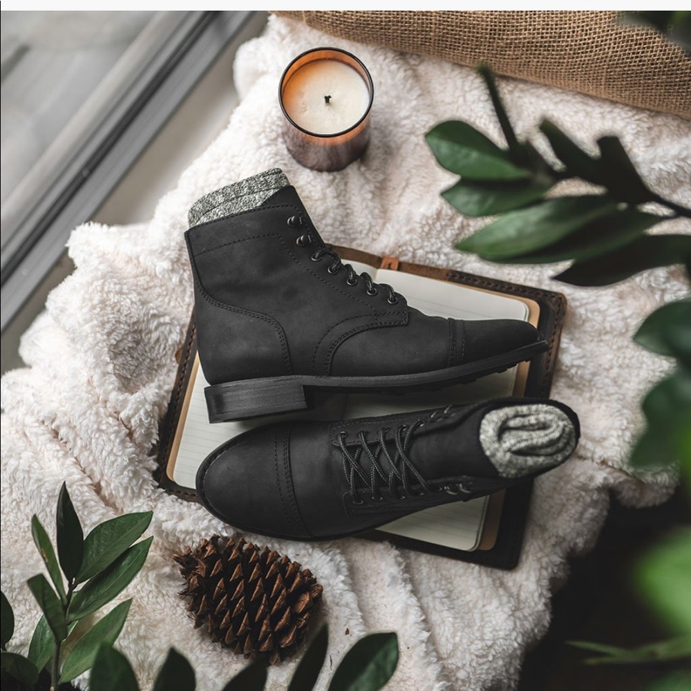 Thursday Boots - The Captain Boot in black matte